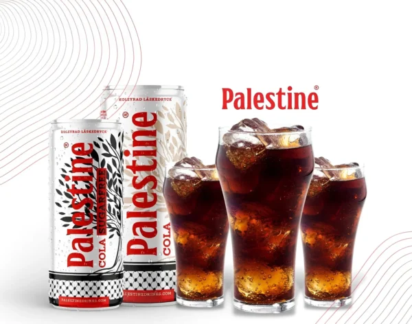 Palestine Drinks Cola Sugarfree 330ml – 24 Pack