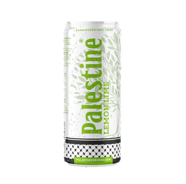 Palestine Drinks Lemon Lime 330ml – 24 Pack