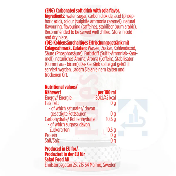 Palestine Drinks Cola 330ml – 24 Pack